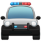 Oncoming Police Car emoji on Apple